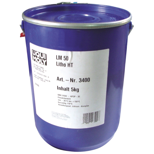 3400 LiquiMoly Высокотемп.смазка д/ступиц подшипн. LM 50 Litho HT (5кг) - 5 кг
