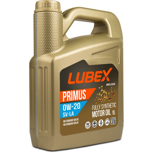 L034-1620-0405 LUBEX Синт-ое мот.масло PRIMUS SV-LA 0W-20 (5л) - 5 л