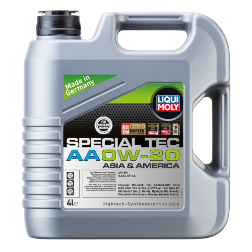 8066 LiquiMoly НС-синт. мот.масло Special Tec AA 0W-20 SP GF-6A (4л) - 4 л