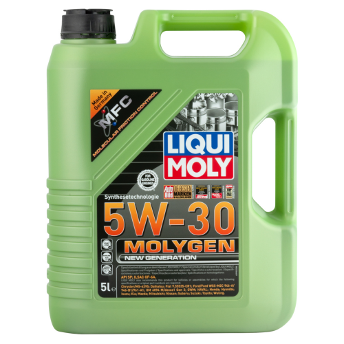 9952 LiquiMoly НС-синт. мот.масло Molygen New Generation 5W-30 SP GF-6A (5л) - 5 л