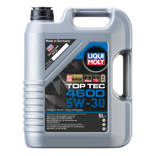 2316 LiquiMoly НС-синт. мот.масло Top Tec 4600 5W-30 SN C2/C3 (5л) - 5 л