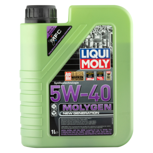 8576 LiquiMoly НС-синт. мот.масло Molygen New Generation 5W-40 (1л) - 1 л