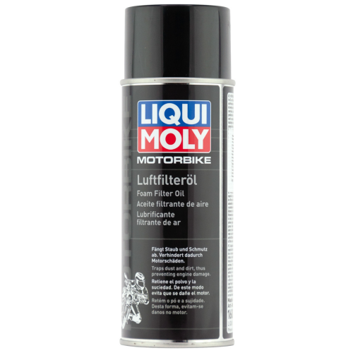1604 LiquiMoly Масло д/пропитки возд.фильтров (спрей) Motorbike Luft Filter Oil (0,4л) - 0,4 л