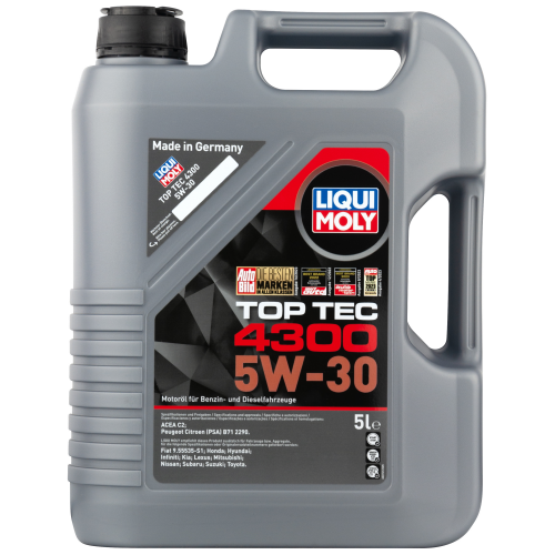 2324 LiquiMoly НС-синт. мот.масло Top Tec 4300 5W-30 C2 (5л) - 5 л