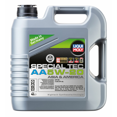 7658 LiquiMoly НС-синт. мот.масло Special Tec AA 5W-20 SP GF-6A (4л) - 4 л